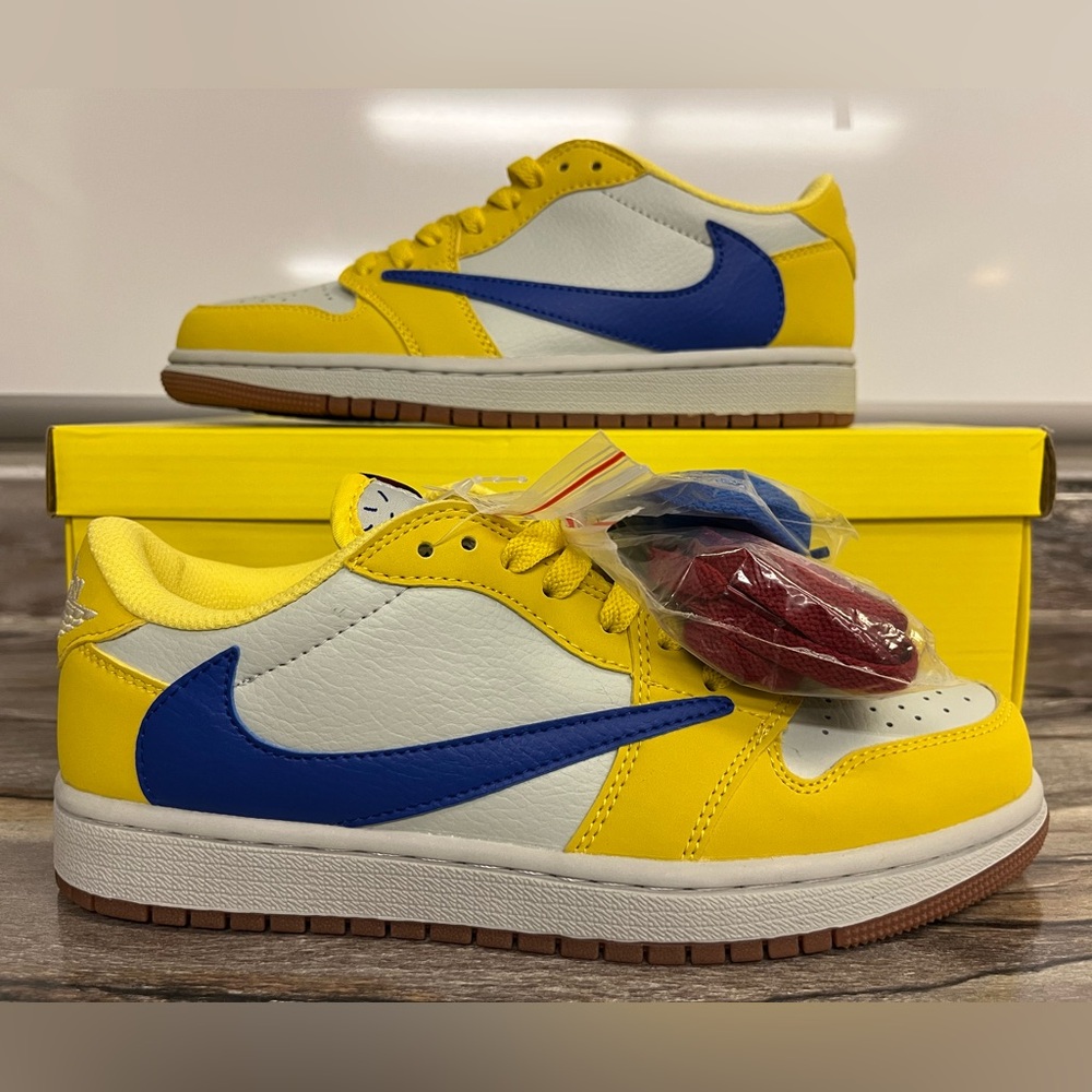 Jordan 1 Low Travis Scott Canary